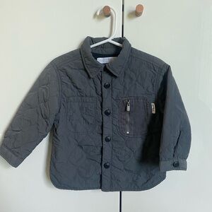 Zara Toddler Quilted Gray Jacket